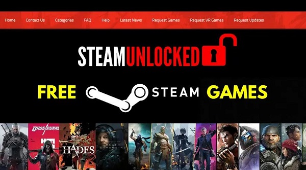 Steamunlocked banner